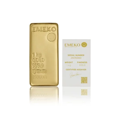 Gold bar 1 kilogram Emeko