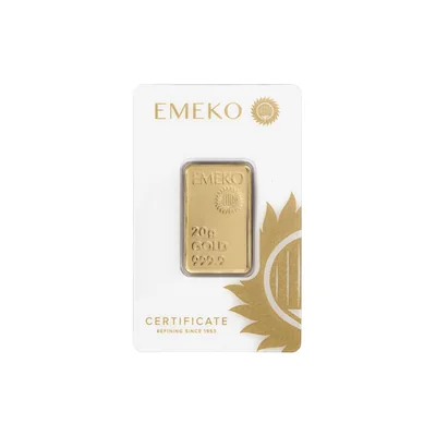 Gold bar 20 grams Emeko