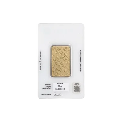 Goudbaar 20 gram Emeko