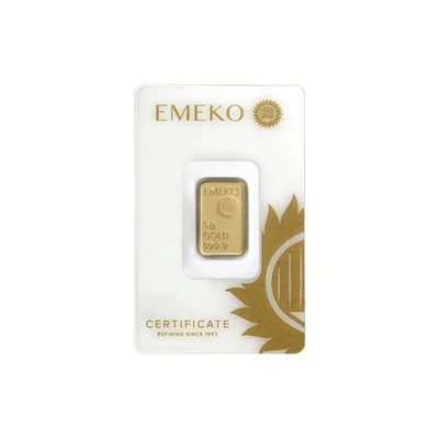 Gold bar 5 grams Emeko