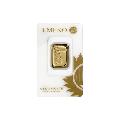 Gold bar 50 grams Emeko